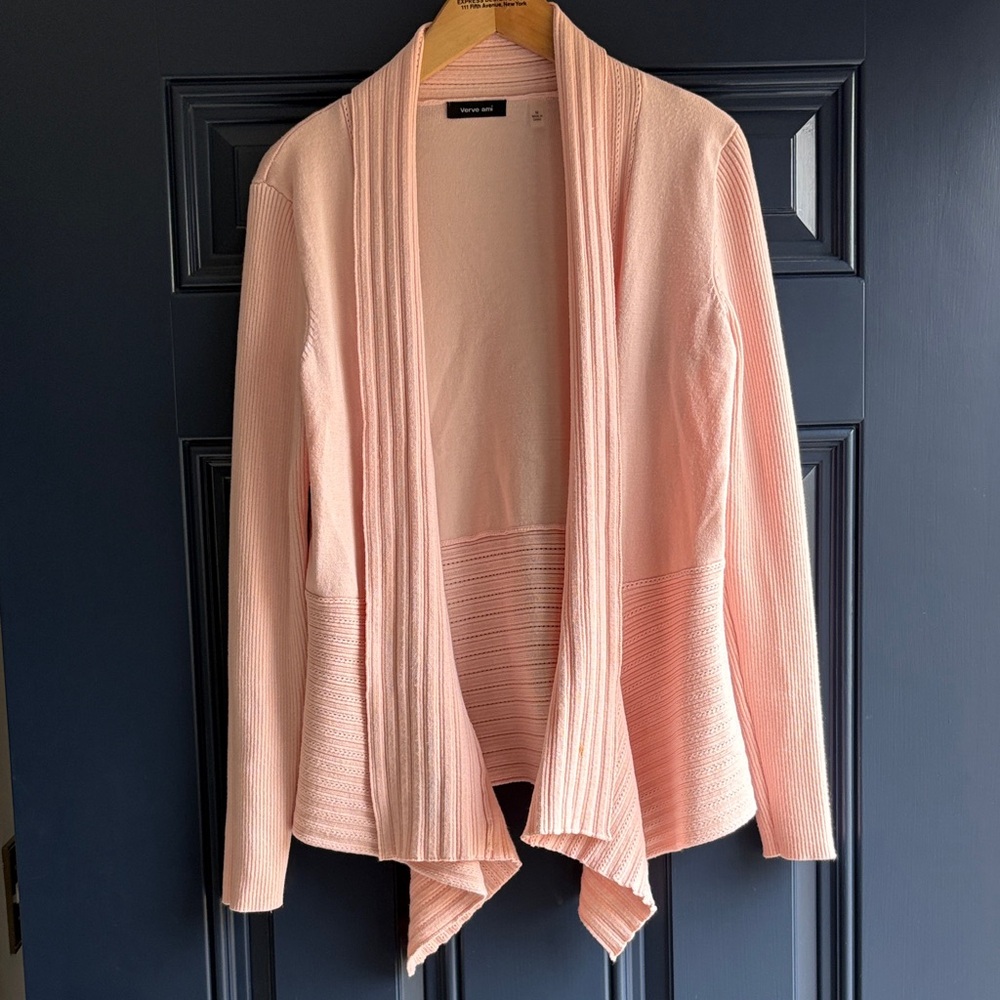 Verve Ami Soft Pink Fly Away Cardigan